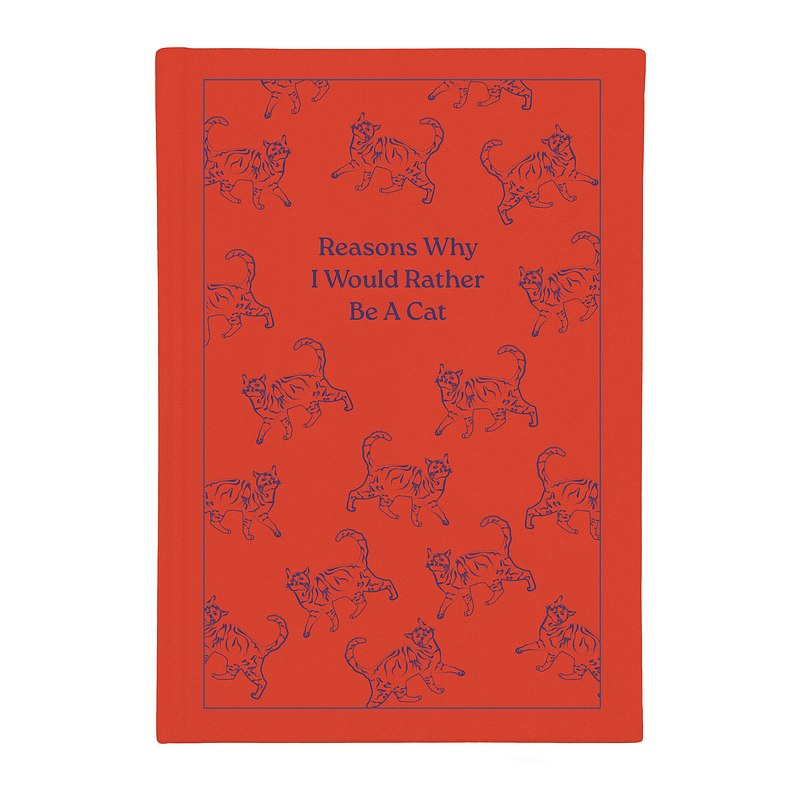 Self Help Notepad - Reasons Why I Would Rather Be A Cat front