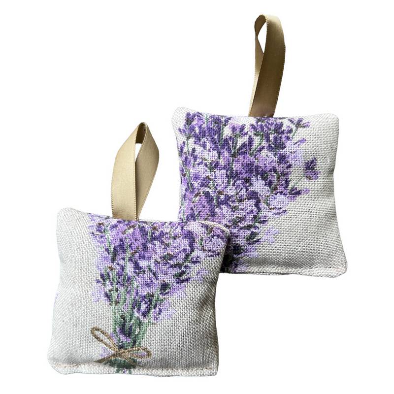 Set of 2 Lavender Sachets French Lavender pair