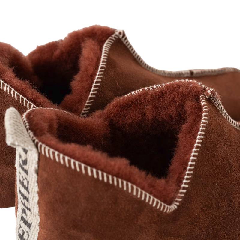 Shepherd Of Sweden Molly Slippers Rusty Red 15802181 detail