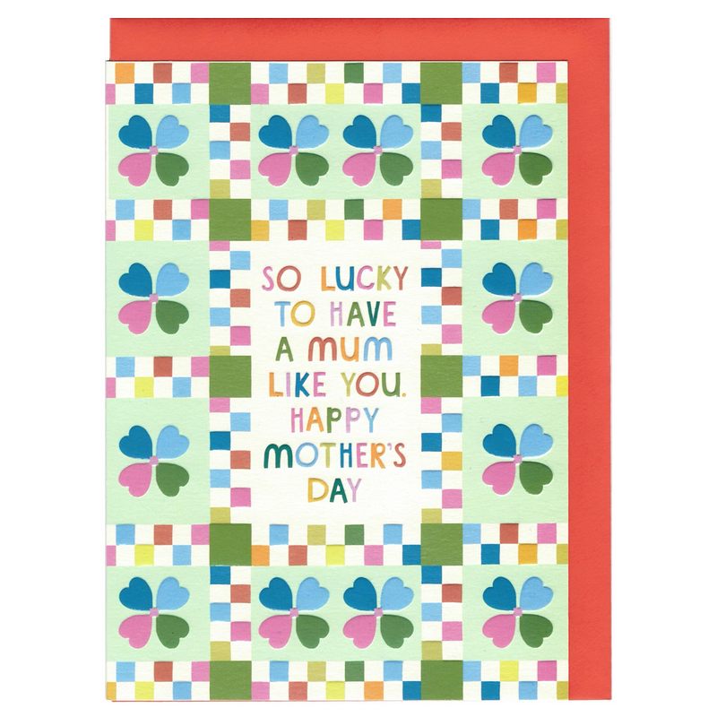 So Lucky To Have A Mum Like You Mother's Day Card