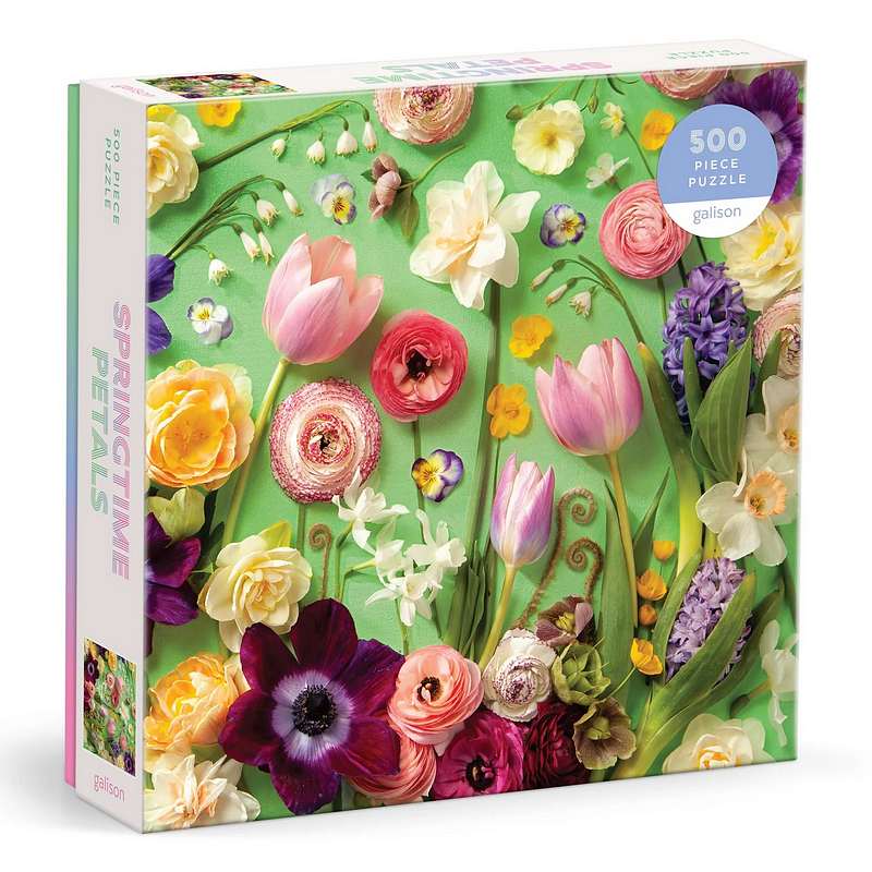 Springtime Petals 500 Piece Jigsaw Puzzle main