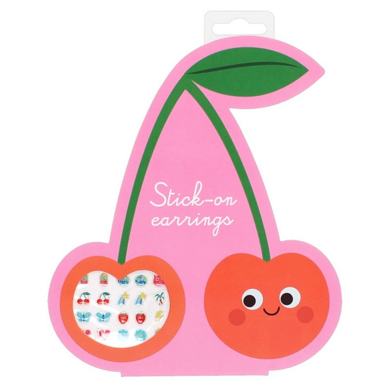 Stick On Earrings Cherry 31489 front
