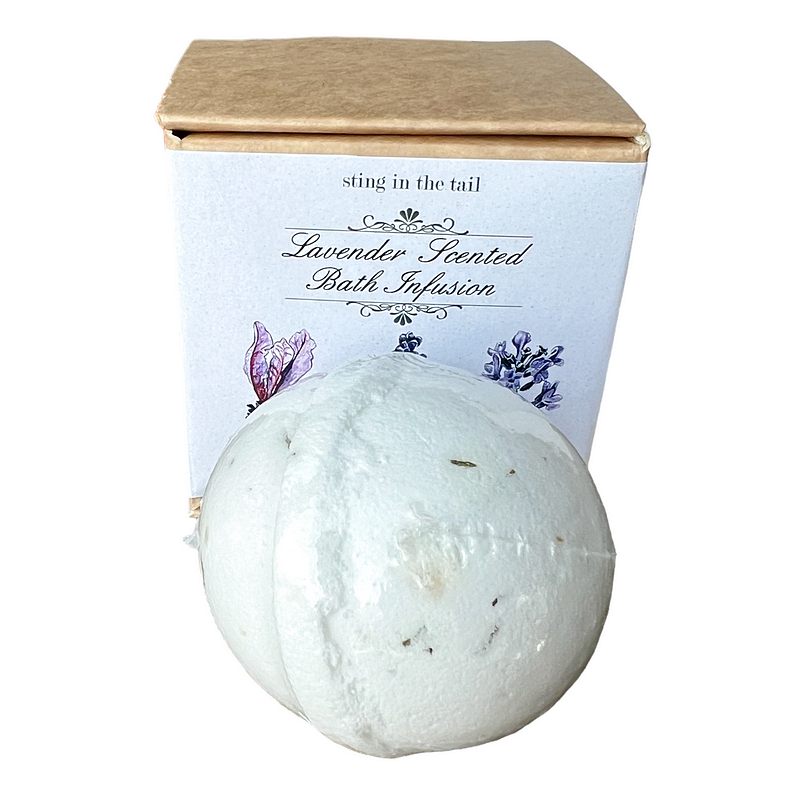 Sting In The Tail Botanical Bath Infusion Lavender contents