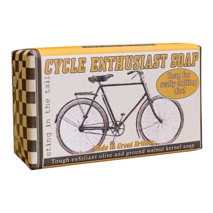 Cycle Enthusiast's Olive & Walnut Soap