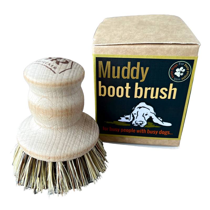 Sting In The Tail Dog Walker's Muddy Boot Brush with box