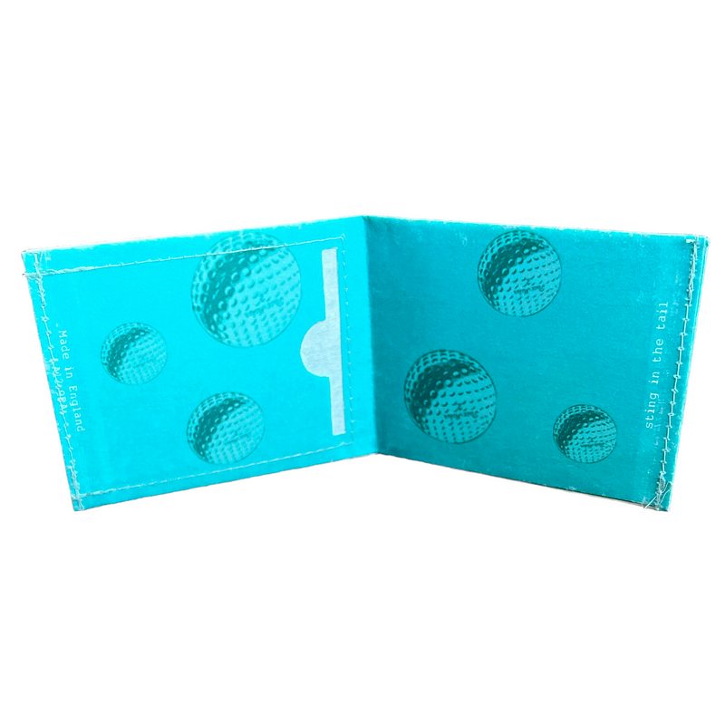 Sting In The Tail Golf Awayday Wallet open inside
