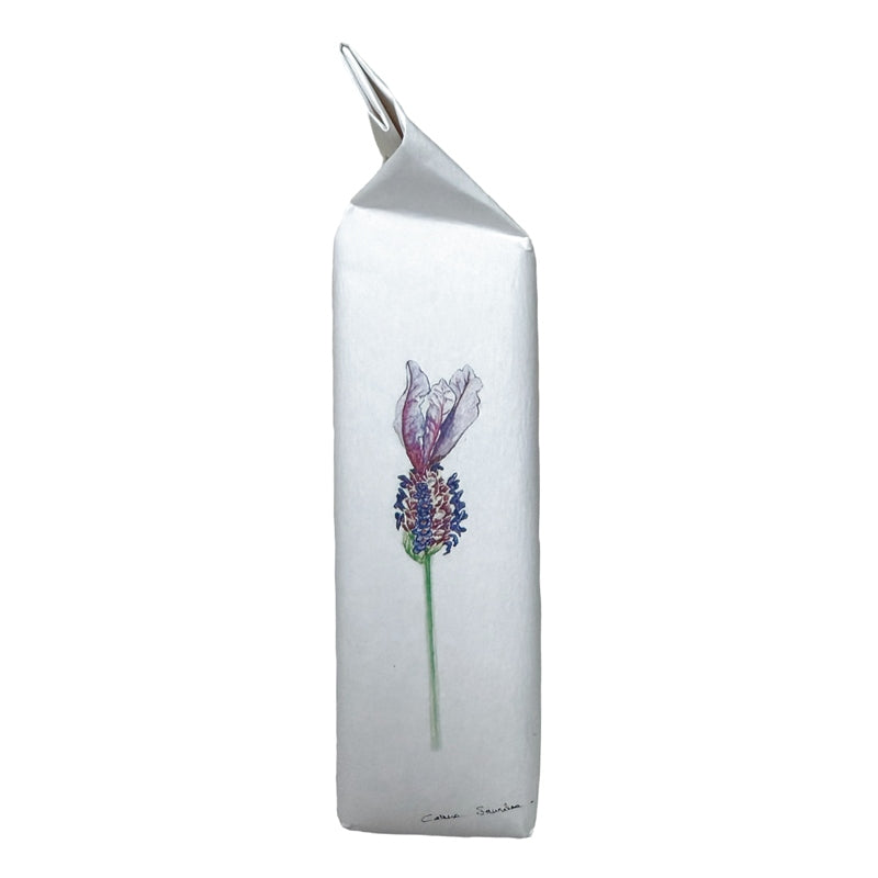 Sting In The Tail Lavender Soap in Illustrated Packaging side 1