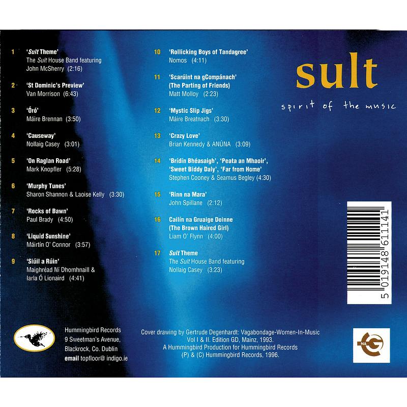 Sult Spirit Of The Music HBCD0009 track list
