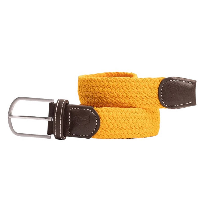 Swole Panda Repreve Woven Belt Yellow SP-RWB-66 main