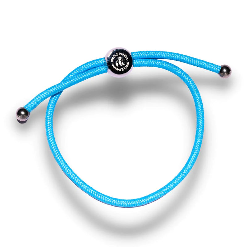 Swole Panda Rope Bracelet Sky Blue SP-BR-03-M main