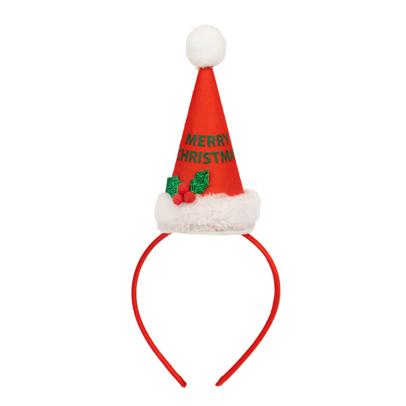 Talking Tables Festive Red Merry Christmas Headband HT-HEADBAND-MC main