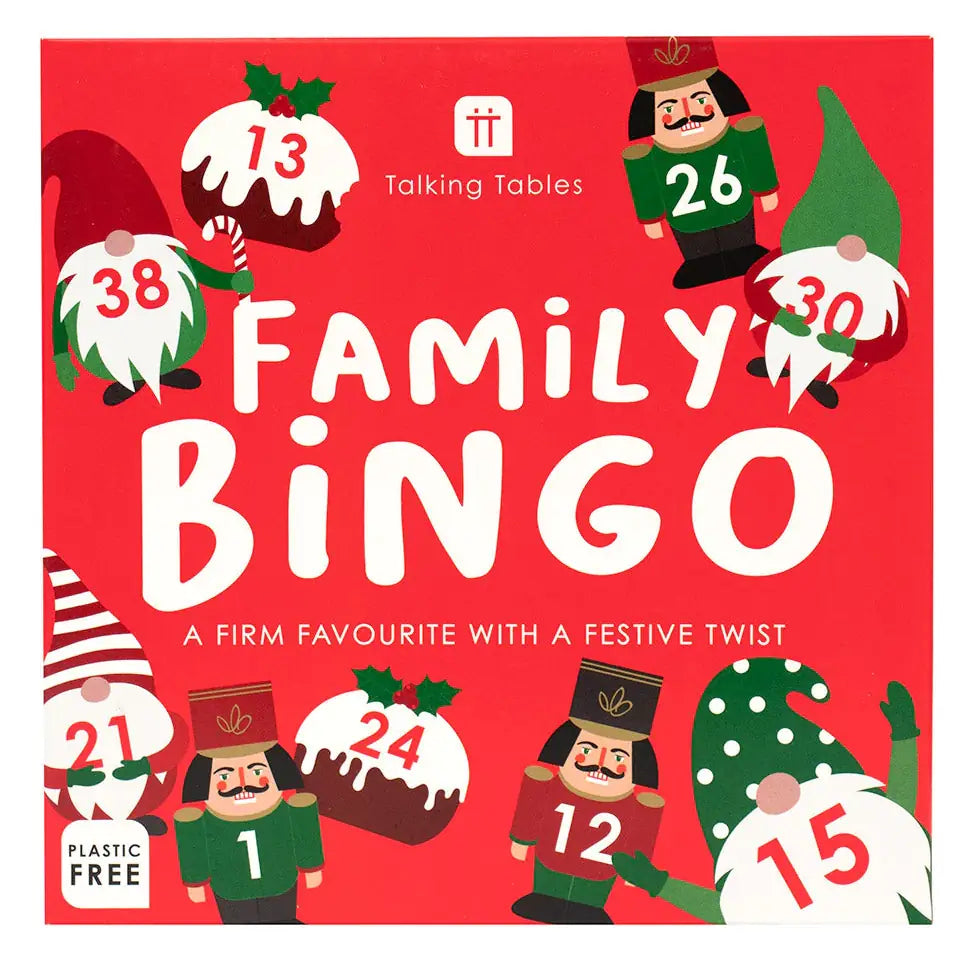 Talking Tables Nutcracker Family Bingo Game NUT-FAM-BINGO box front