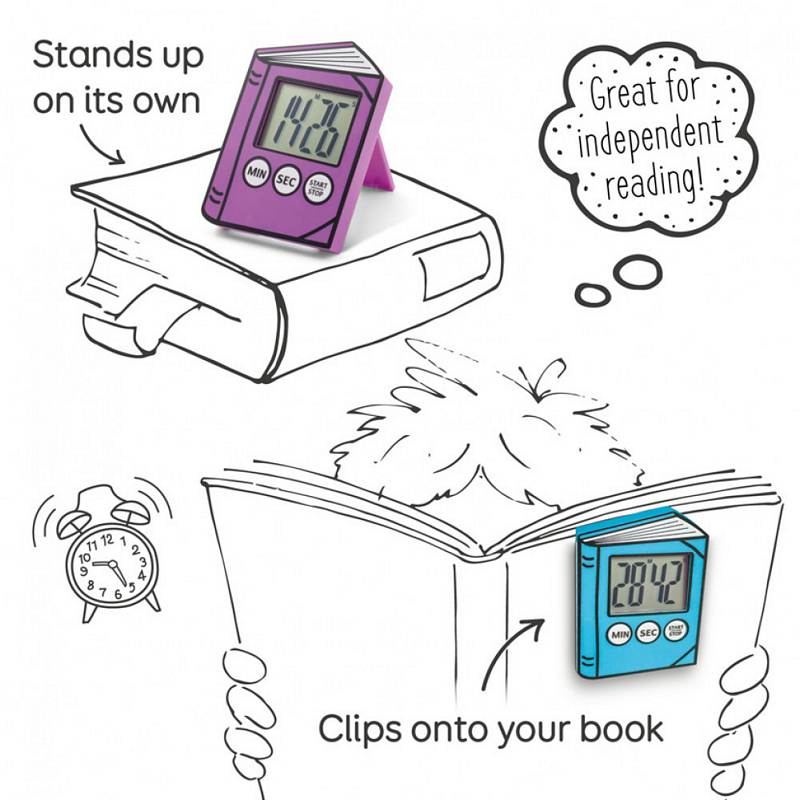 That Company Called If Children's Reading Timer - Purple 36402 cartoon
