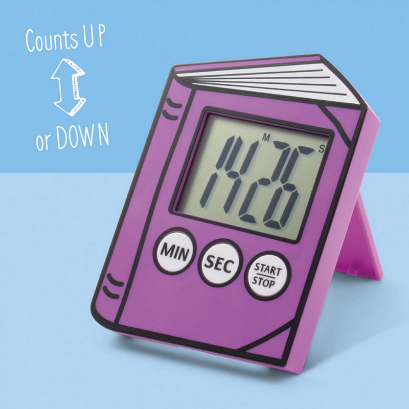 That Company Called If Children's Reading Timer - Purple 36402 front purple