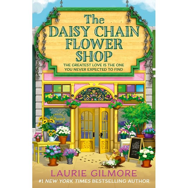 The Daisy Chain Flower Shop by Laurie Gilmore Paperback front