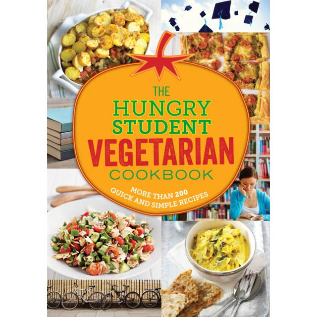 The Hungry Student Vegetarian Cookbook front cover