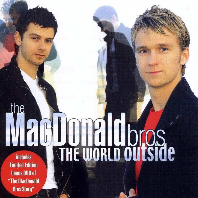 The MacDonald Bros The World Outside TMKCD067 CD & DVD front