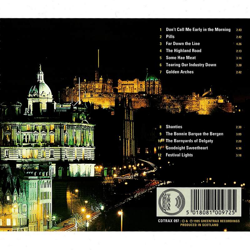 The McCalmans - Festival Lights CDTRAX097 track list