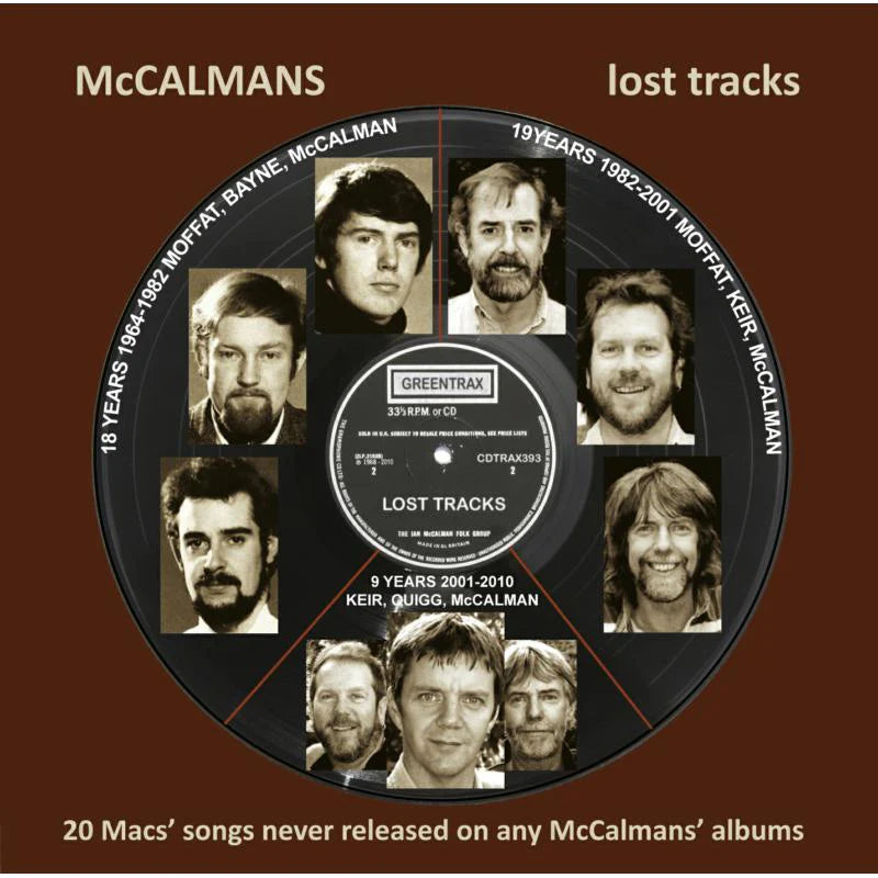 The McCalmans - Lost Tracks CDTRAX393 front