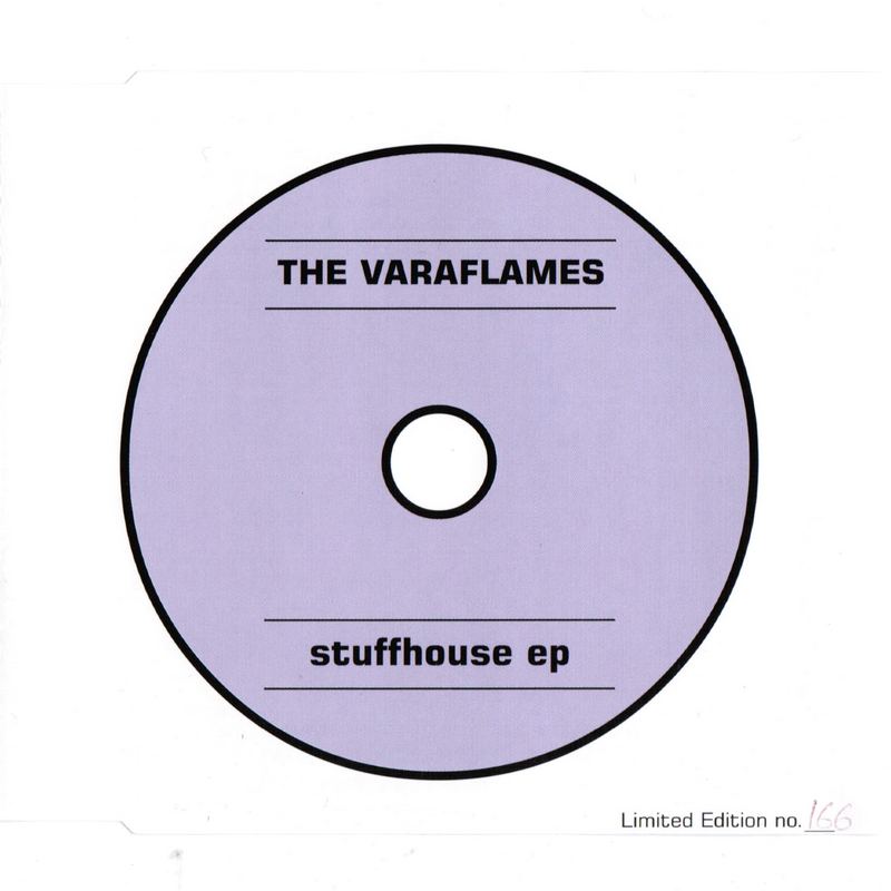 The Varaflames Stuffhouse EP NEONCD003 front