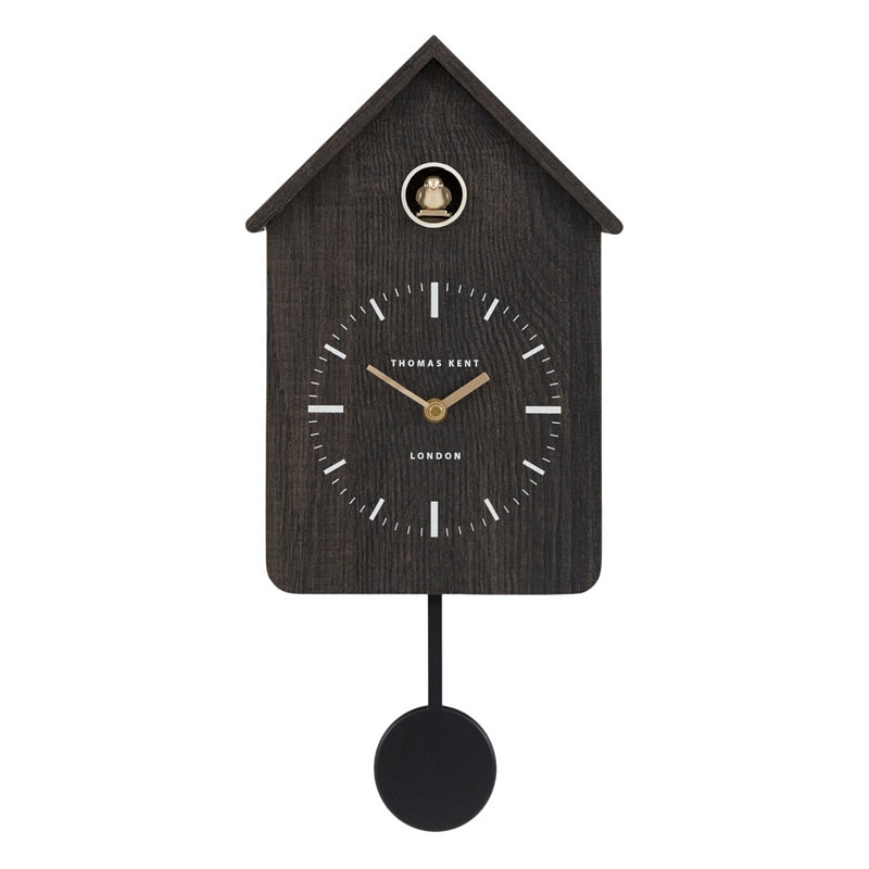 Thomas Kent Charcoal Cuckoo Clock front