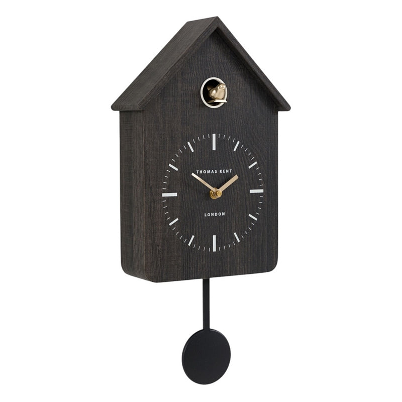 Thomas Kent Charcoal Cuckoo Clock side