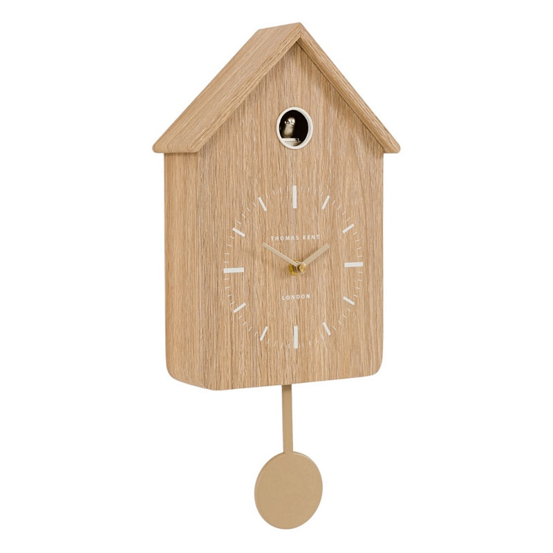 Thomas Kent Cuckoo Clock Oak side