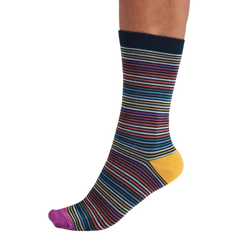 Thought Fashion Tatum Rainbow Pattern Bamboo 4 Sock Gift Box style 3