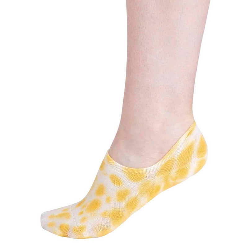 Thought Clothing Anca Bamboo No Show Ladies Socks Yellow SPW840 side