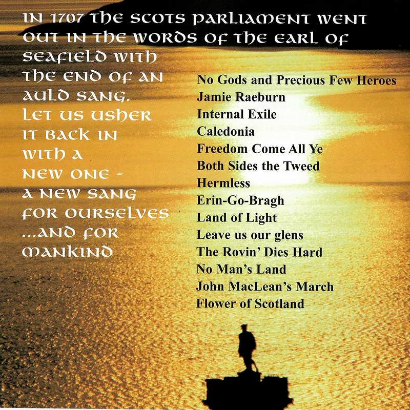 To Be The Nation Again CEOL1001 Music CD rear