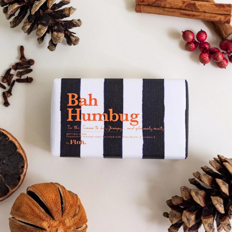 Toasted Crumpet Designs Bah Humbug Soap flatlay