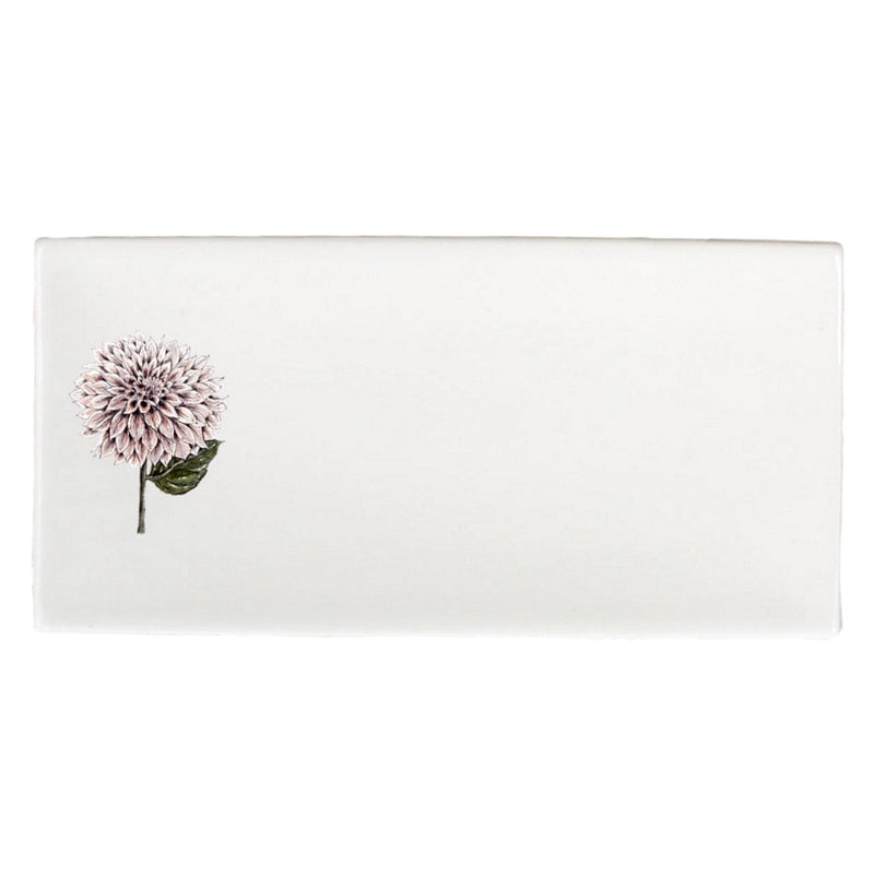 Toasted Crumpet Designs Dahlia Rectangular Soap Dish FSD38 Main