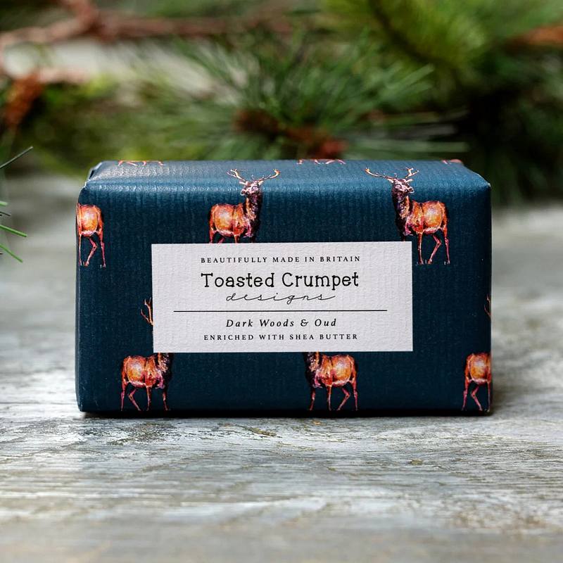 Dark Woods & Oud Soap