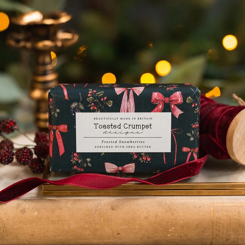 Toasted Crumpet Designs Frosted Snowberries Soap SO70 lifestyle