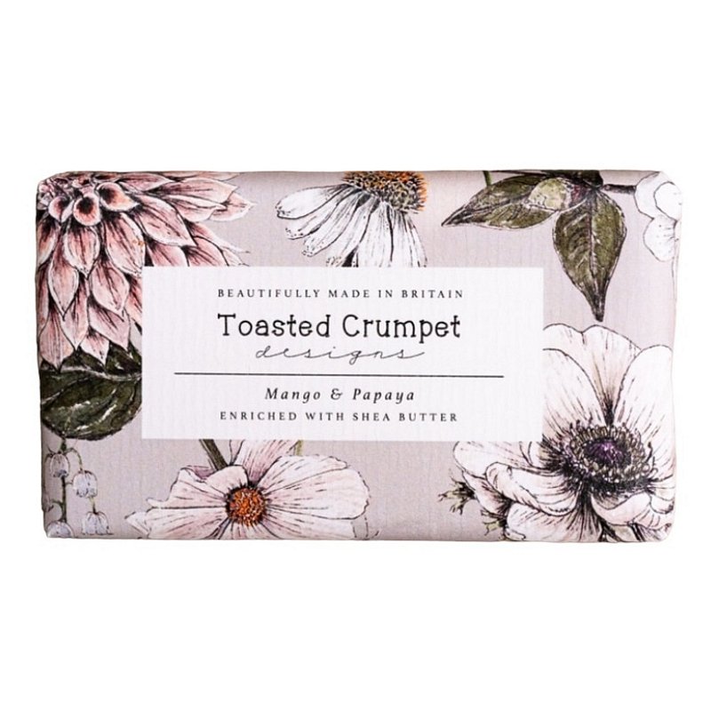 Toasted Crumpet Designs Mango &amp; Papaya Soap SO42 front