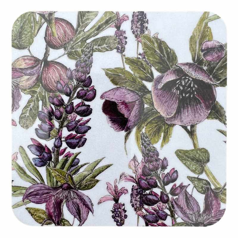 Toasted Crumpet Designs Mulberry Coaster TWC63 front