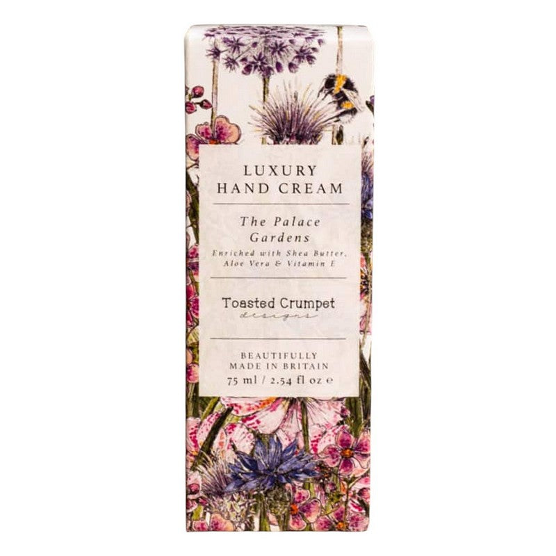 Toasted Crumpet Designs Palace Gardens Luxury Hand Cream HC73 in box