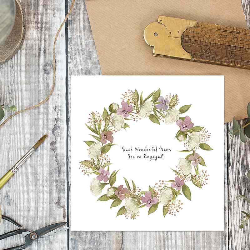 Toasted Crumpet Designs Such Wonderful News You're Engaged FL13 lifestyle