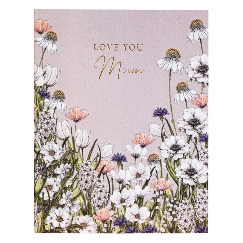 Toasted Crumpet Love You Mum Card RW14 front