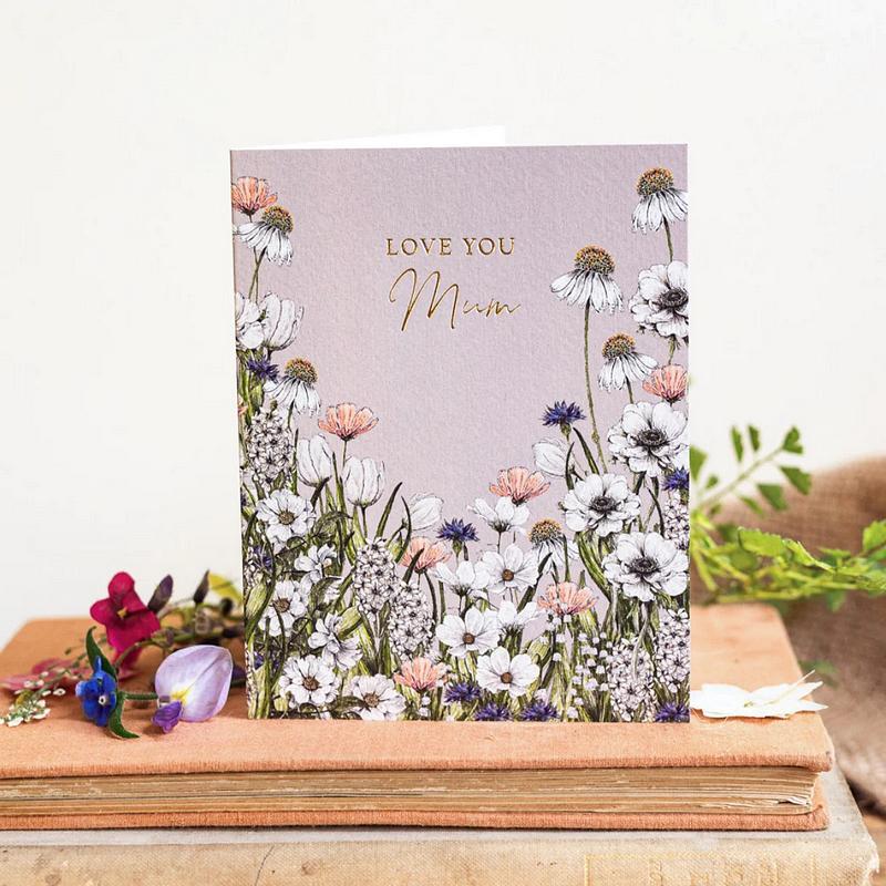 Toasted Crumpet Love You Mum Card RW14 lifestyle