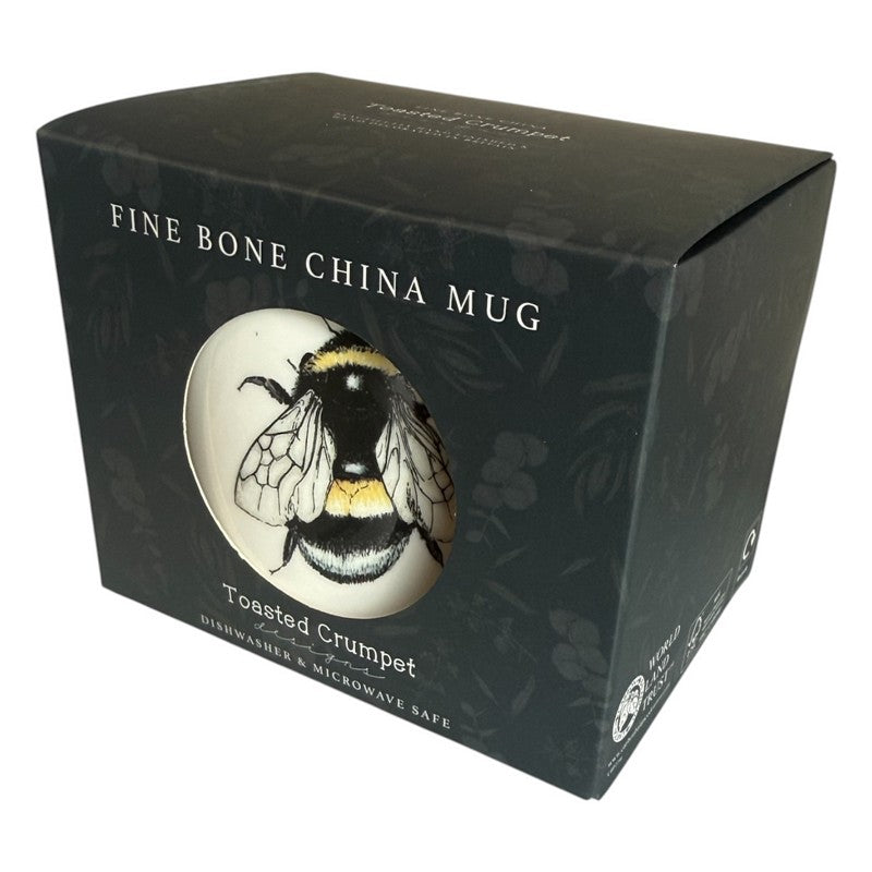 Toasted Crumpet Designs Bee Mug Gift Boxed FM04 box