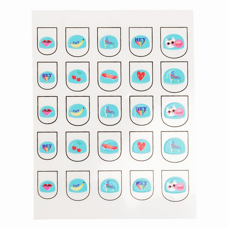 Top Banana Children's Nail Stickers detail