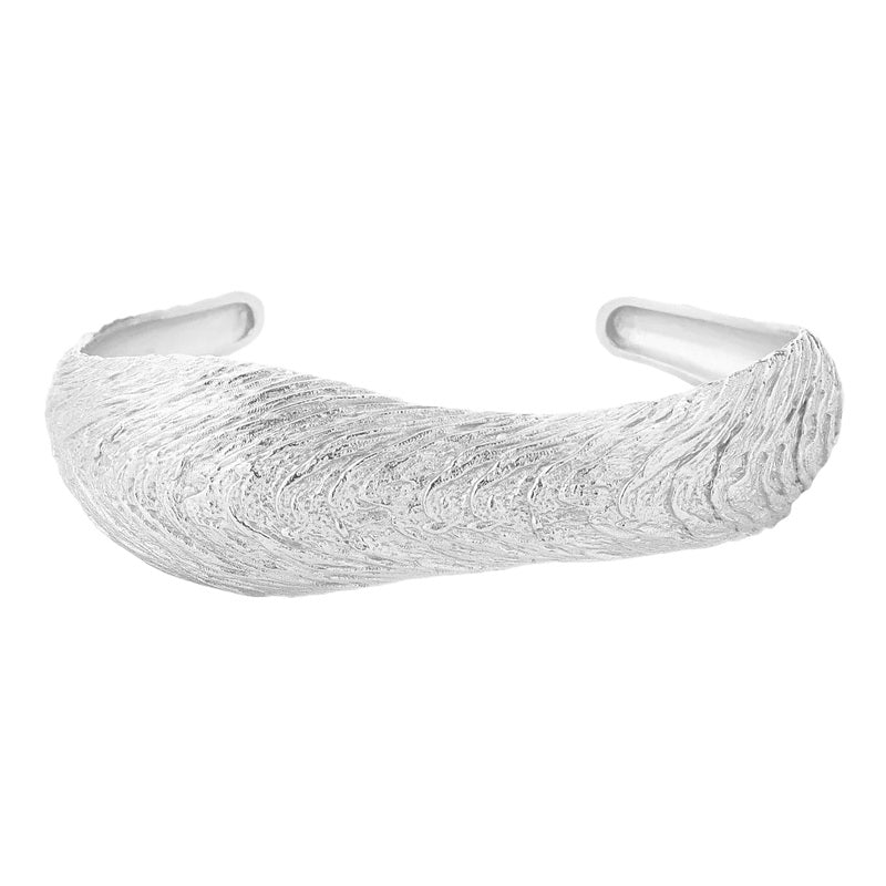 Tutti & Co Cove Bangle Silver BR653S main