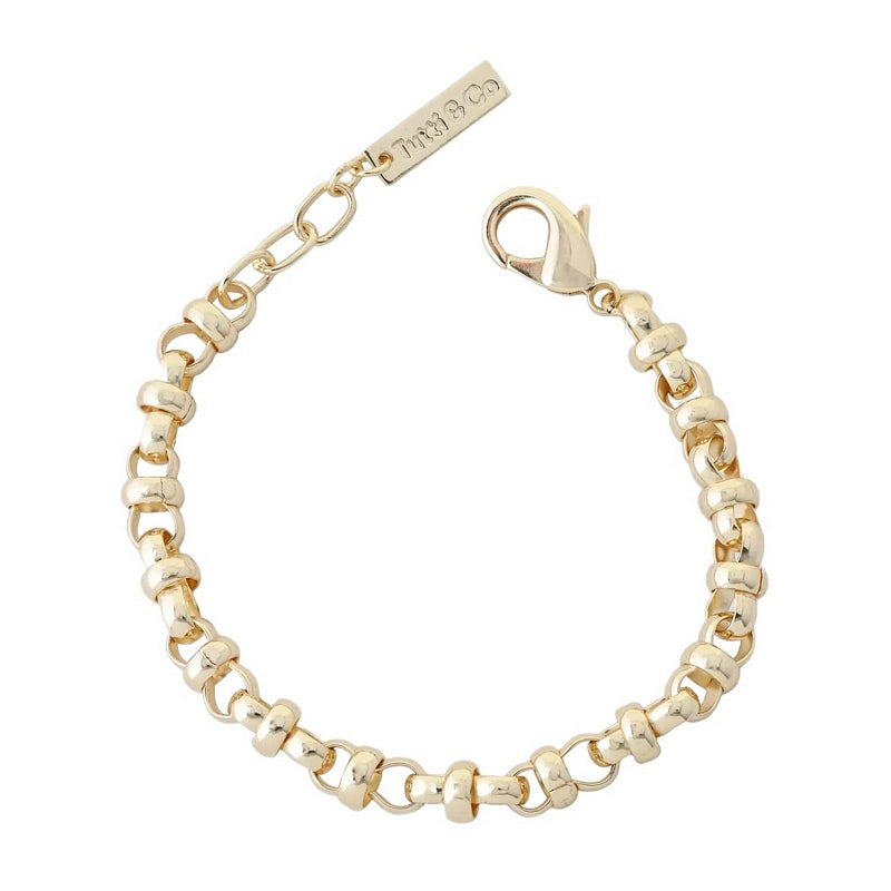 Tutti & Co Harbour Bracelet Gold BR660G main