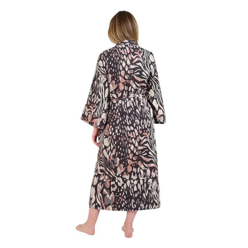 Tutti & Co Hush Robe Dressing Gown RB09 on model rear