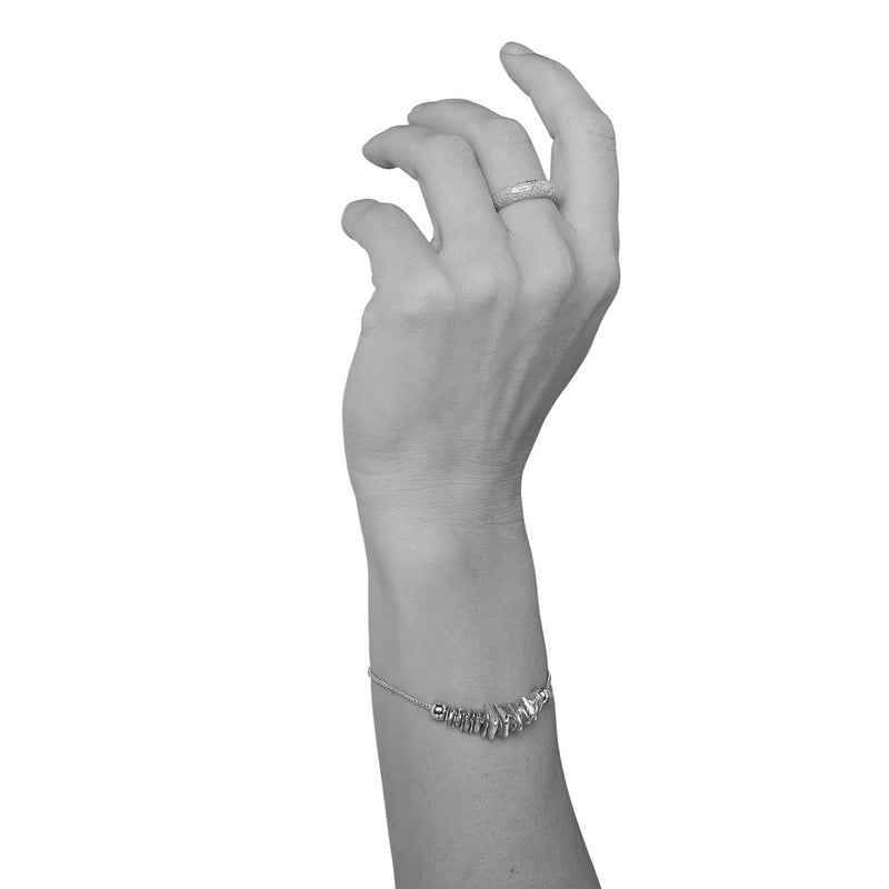 Tutti & Co Jewellery Cairn Bracelet Silver BR728S model