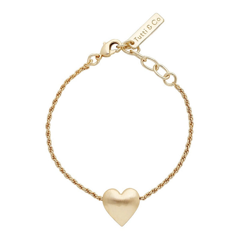 Tutti & Co Jewellery Embrace Bracelet Gold BR638G main