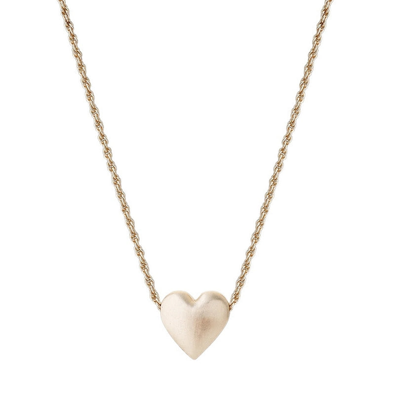 Tutti & Co Jewellery Embrace Necklace Gold NE688G front