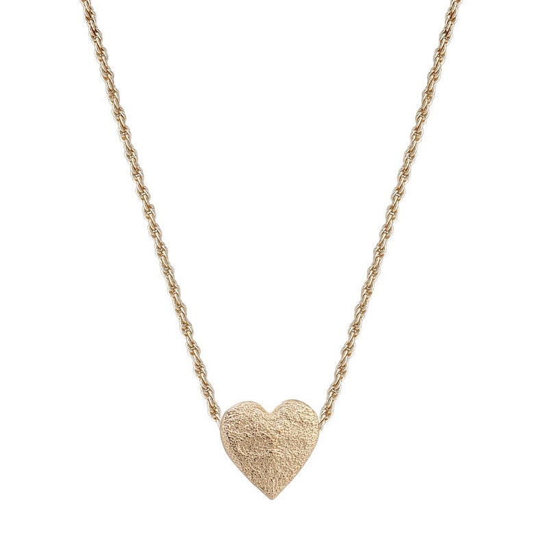 Tutti & Co Jewellery Embrace Necklace Gold NE688G rear