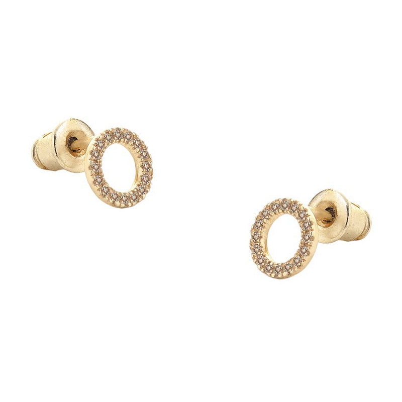 Tutti & Co Jewellery Grand Earrings Gold EA570G main